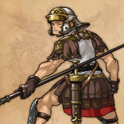 枪战士戈登立绘