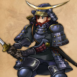 年轻武士安东立绘
