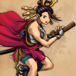 女武士妮娜立绘