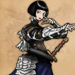 魔法剑士莫娜立绘