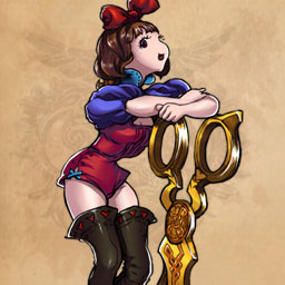 奇魔女普鲁登斯立绘