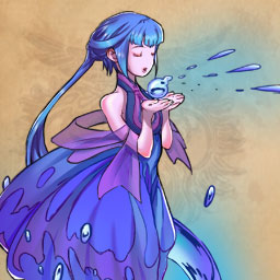水魔女萨曼莎立绘