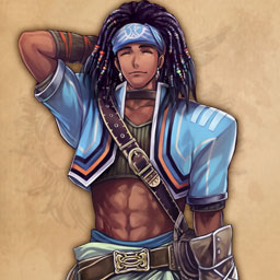 空战士纳布立绘